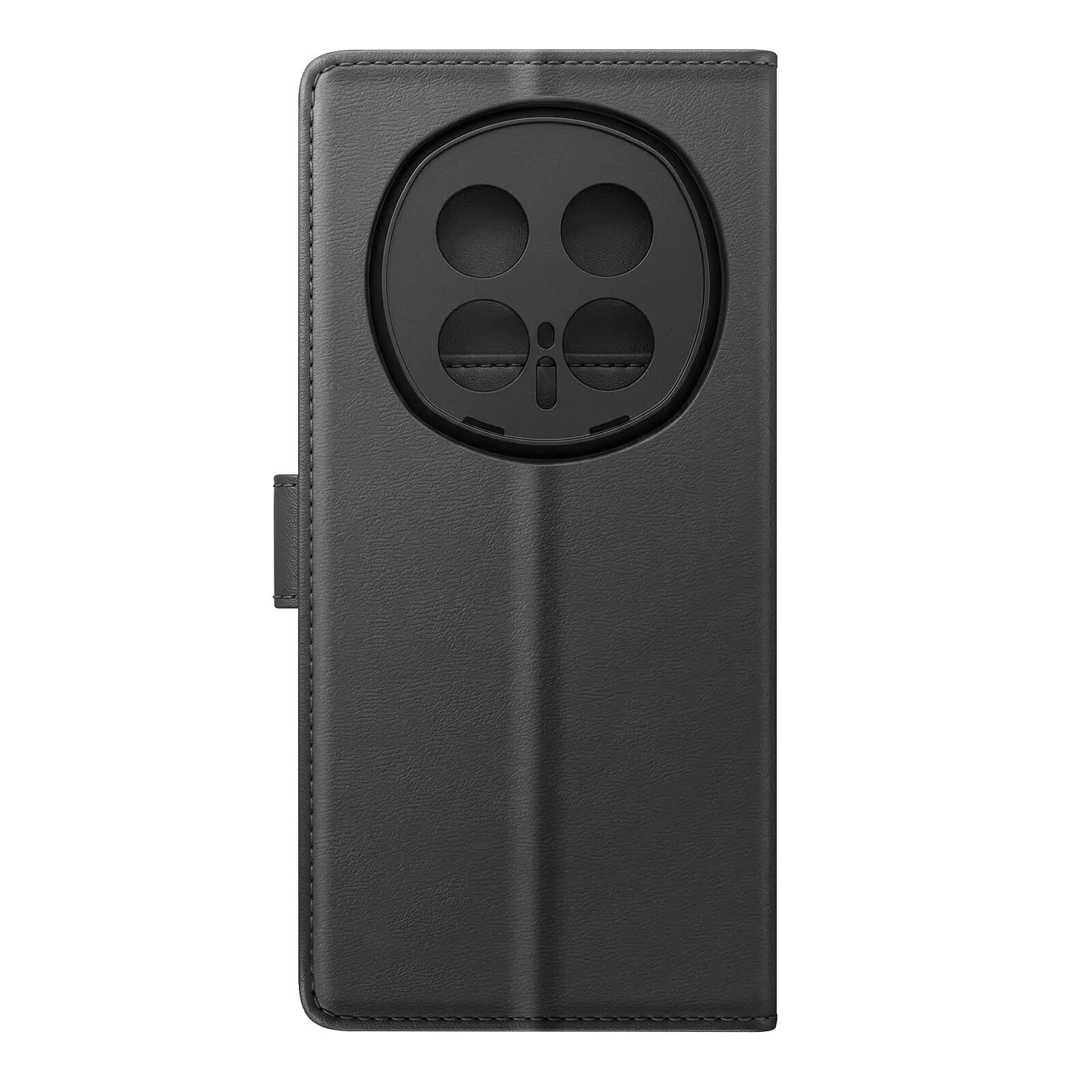 Mayaxess Étui Portefeuille 2 en 1 pour Honor Magic 8 Pro avec Coque Détachable Noir