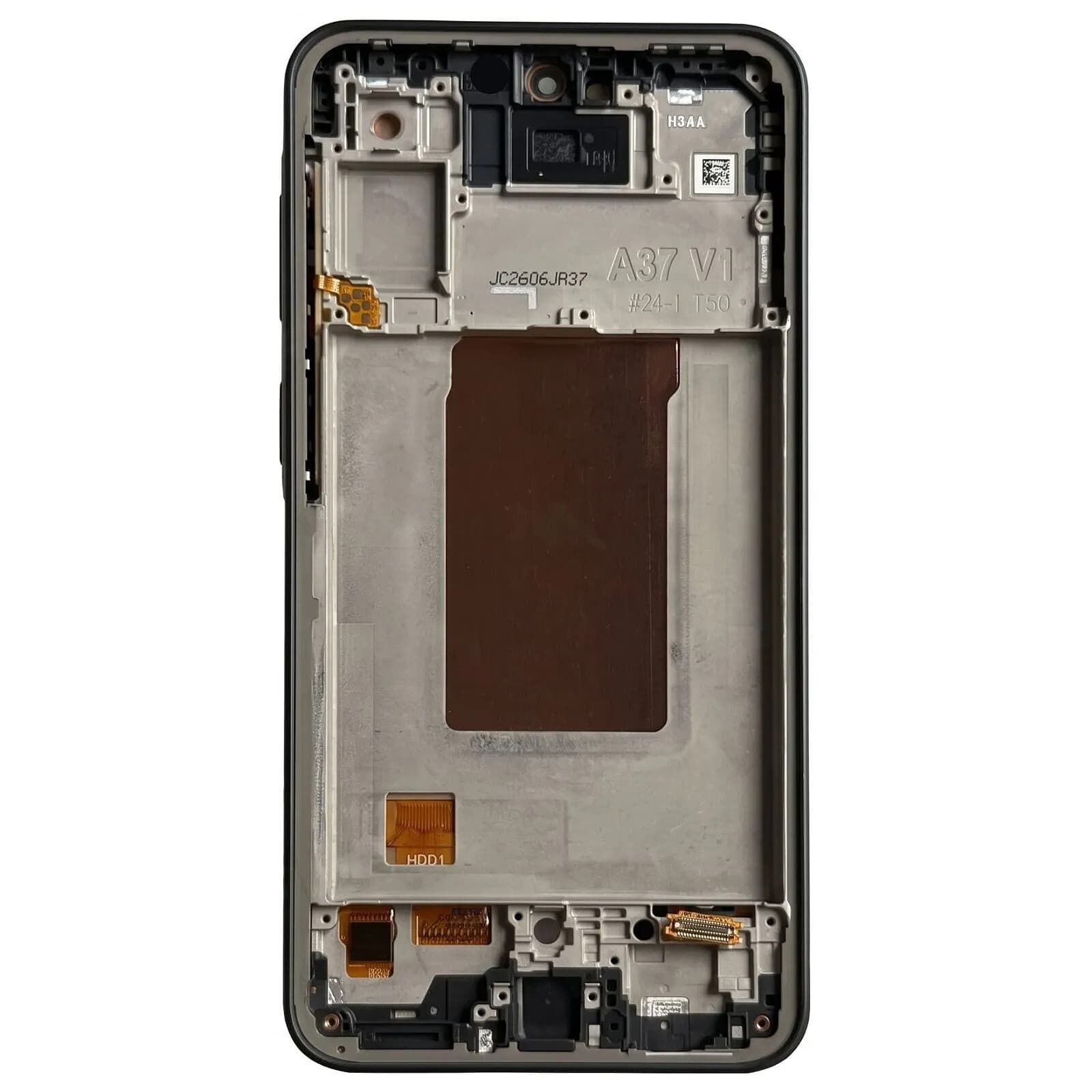 Ecran Complet pour Samsung Galaxy A37 5G Dalle Soft OLED sur Châssis Noir
