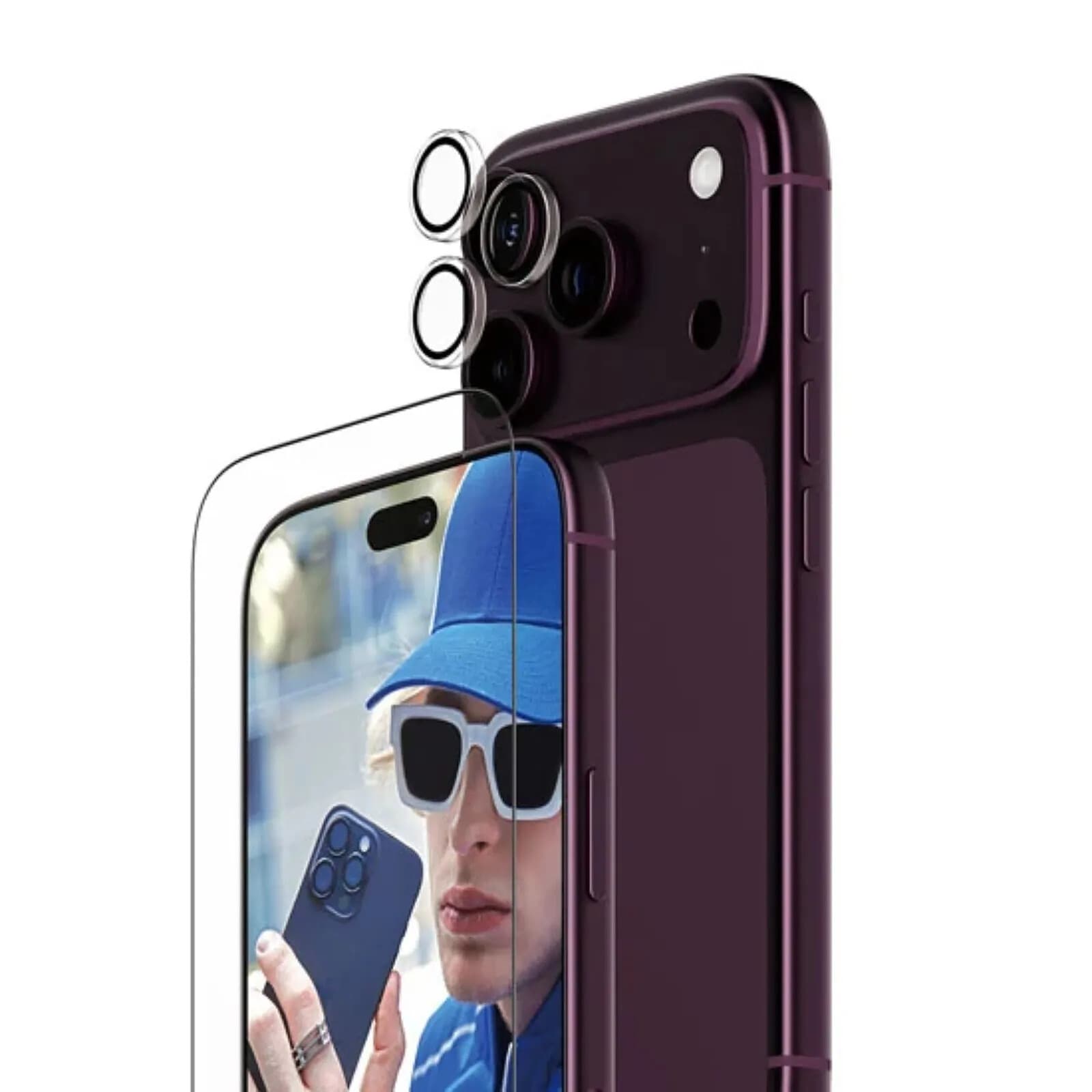 PanzerGlass Protection d'Écran pour iPhone 18 Pro avec Verre Caméra Antichoc Transparent