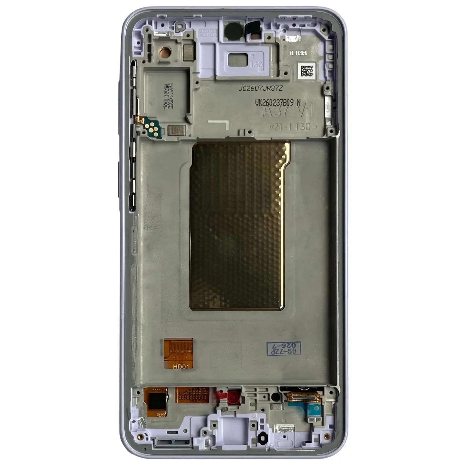 Ecran Complet pour Samsung Galaxy A37 5G Dalle Soft OLED sur Châssis Lavande
